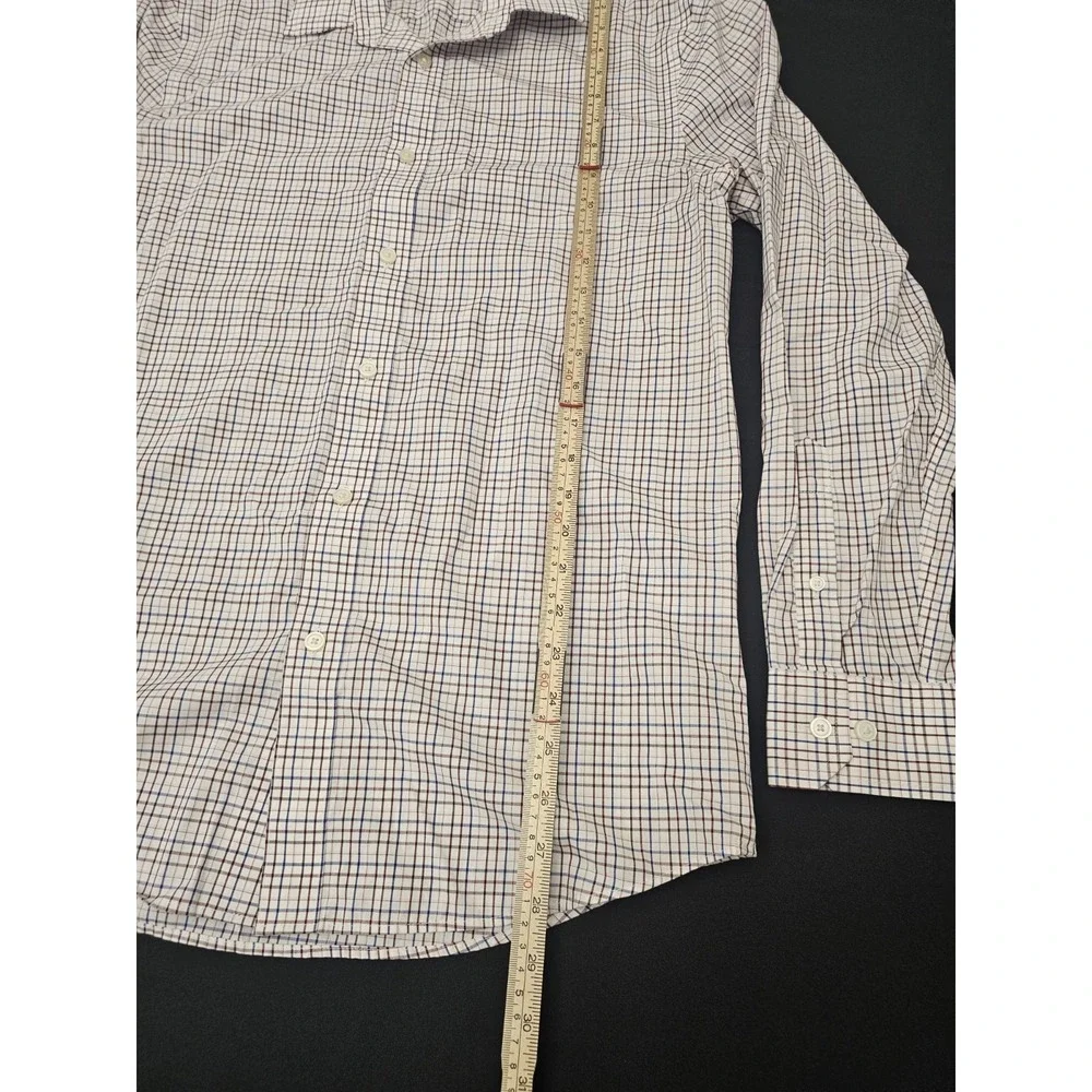 Banana Republic‎ Men's Plaid Long Sleeve Button-Up Shirt. Size Medium